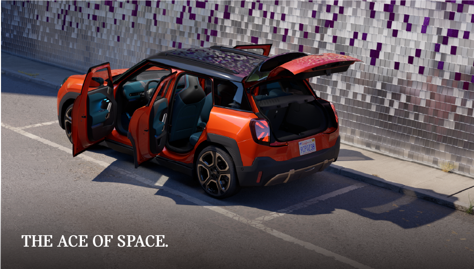 All-Electric MINI Aceman - Top View